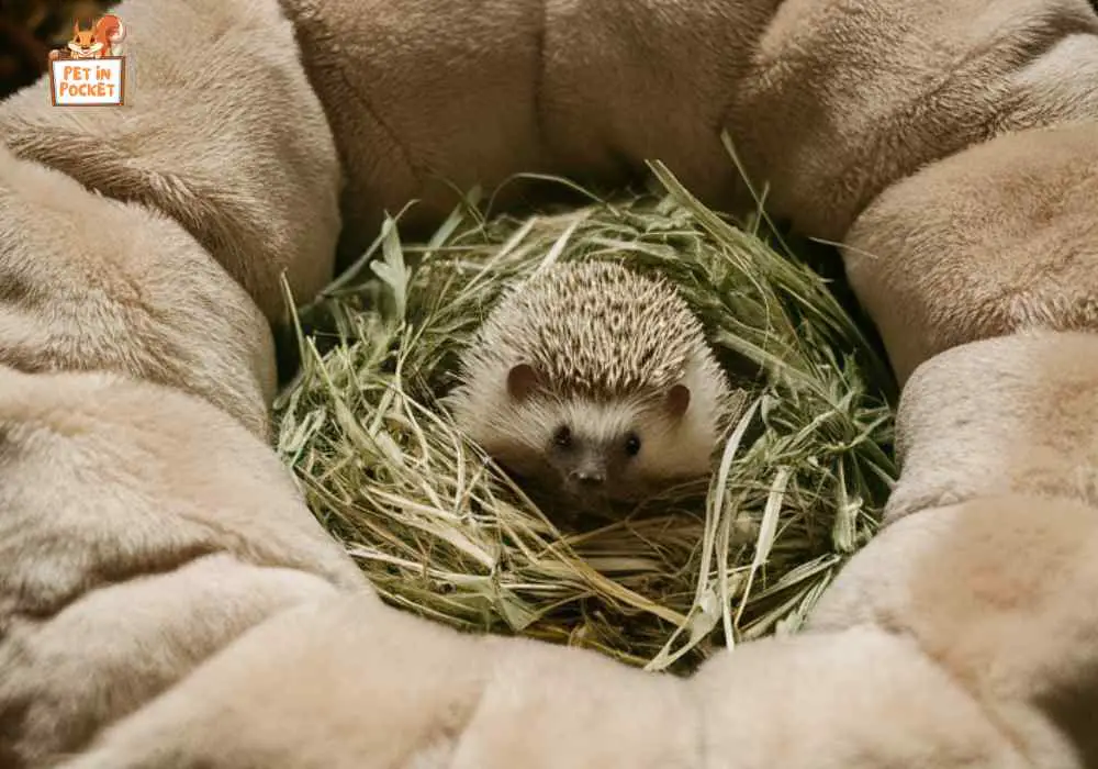 Hay and straw for hedgehog